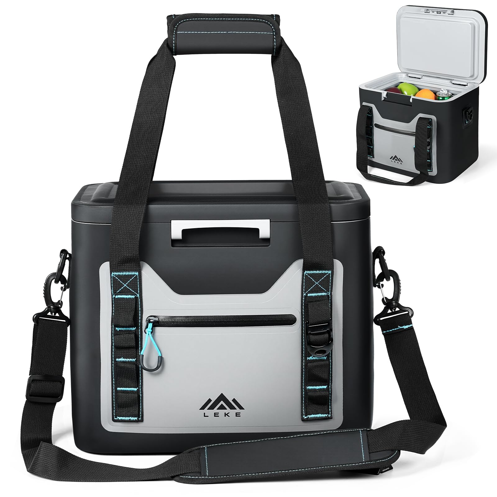 Amazon.com : Lekesky Soft Cooler Bag 20 Can, Leakproof Insulated